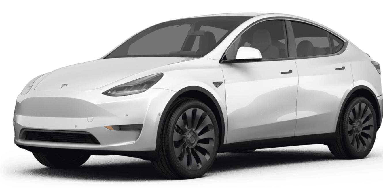 TESLA MODEL Y 2022 7SAYGDEF4NF347491 image